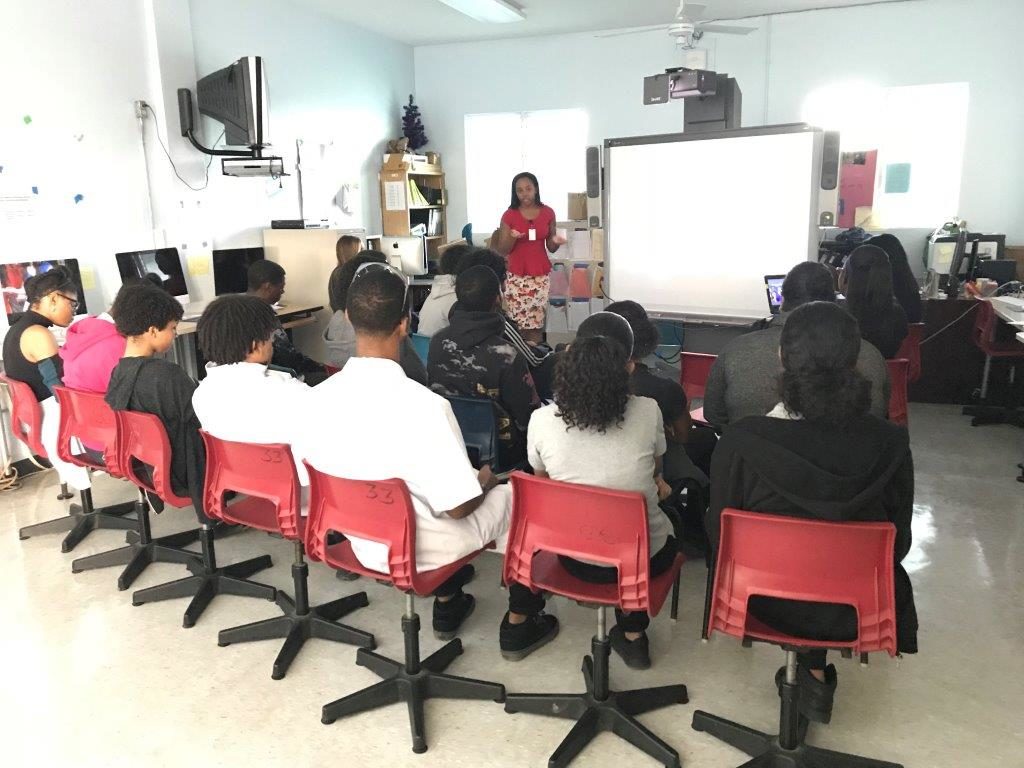 Two of HSM IP’s Legal Assistants bring the Unreal Campaign to a school in the Cayman Islands!